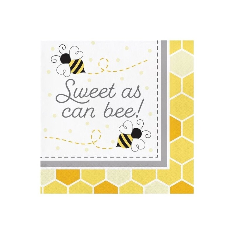 Luncheon Napkins-Bumblebee Baby Sweet-16pk-2ply