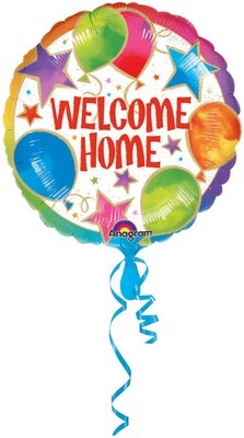 Foil Balloon - Welcome Home - 18&quot;