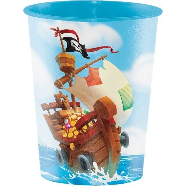 Plastic Cup - Pirate / 16Oz