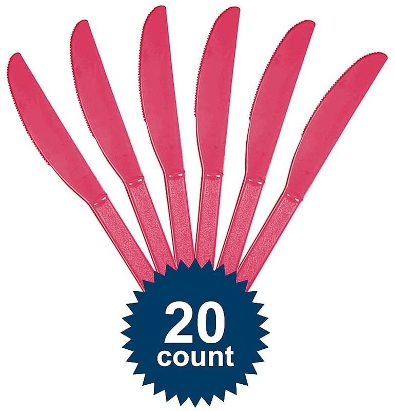 Knives-Magenta /Plastic/20 Pack