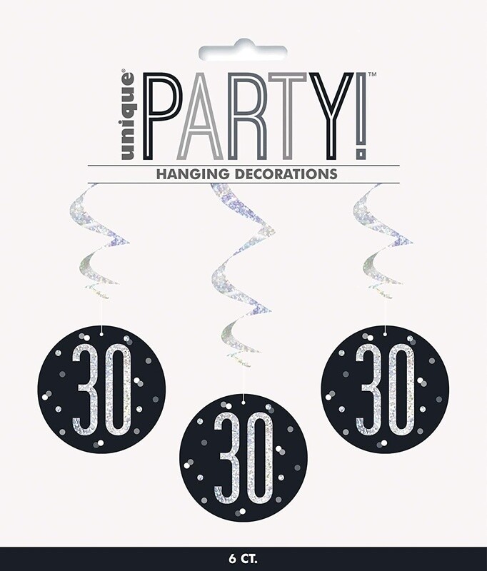 Hanging Decorations-30th Birthday