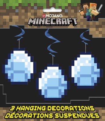 Hanging Decorations-Minecraft-3pk