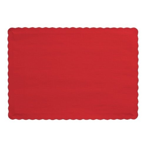 Paper Placemats - Classic Red