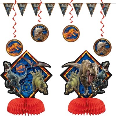 Decoration Kit-Jurrassic Worlds- 7pcs