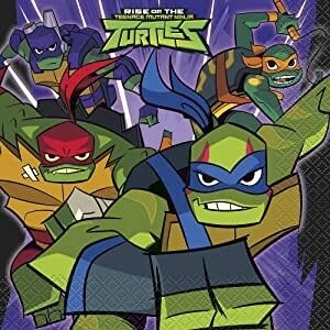 Napkins - LN - TMNT - Ninja Turtles -  16pk - 2ply
