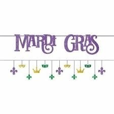 Banner Kit- Mardi Gras- 12ft