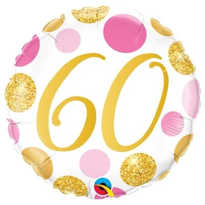 Foil Balloon-60th Birthday-18&quot;