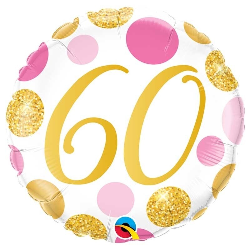 Foil Balloon-60th Birthday-18&quot;