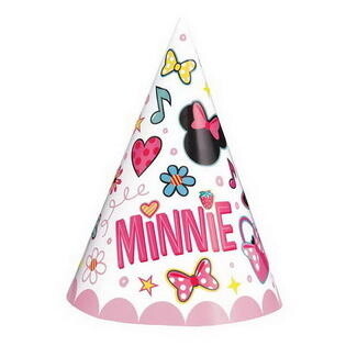 Hats - Paper - Minnie Mouse - 8pcs