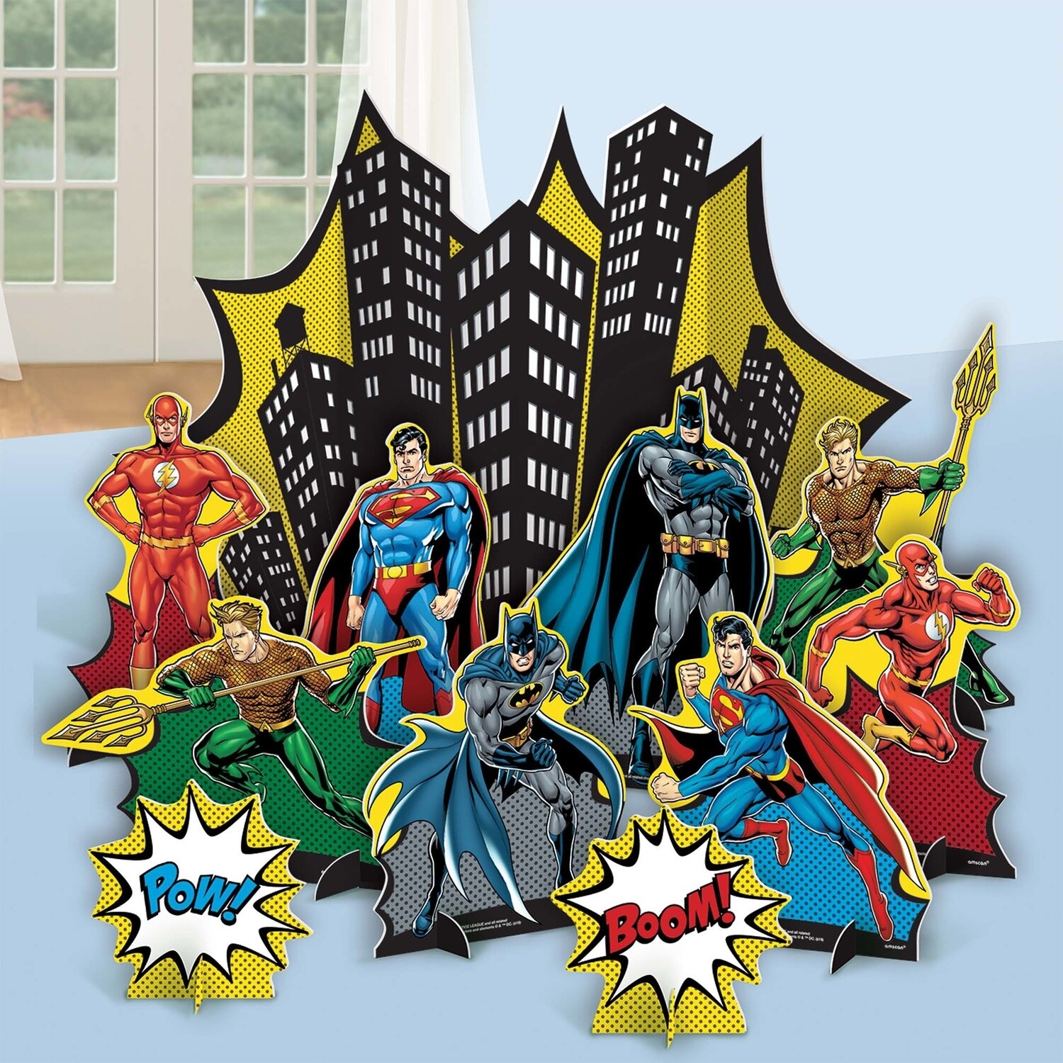 Table Decorating Kit-Justice League Heroes Unite