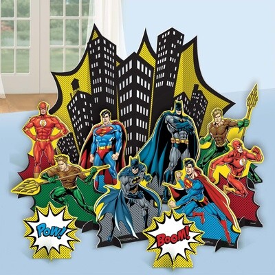 Table Decorating Kit-Justice League Heroes Unite