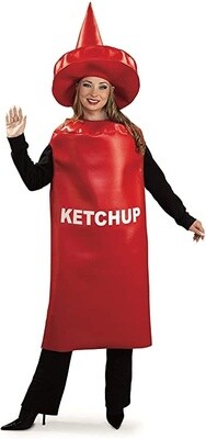 Costume - Ketchup - Standard - Adult