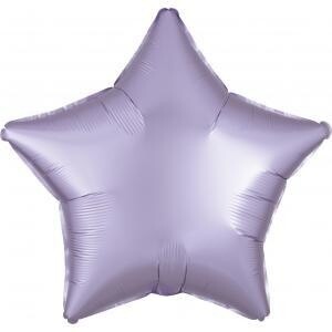 Foil Balloon - Pastel Lilac -  Satin Luxe Star - 18&quot;