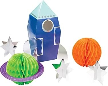 Centerpiece - Space Party  - 6pcs