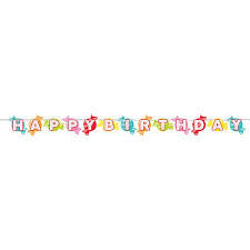 Banner - Dimensional Party - 7ftx-6&quot; - 1pc