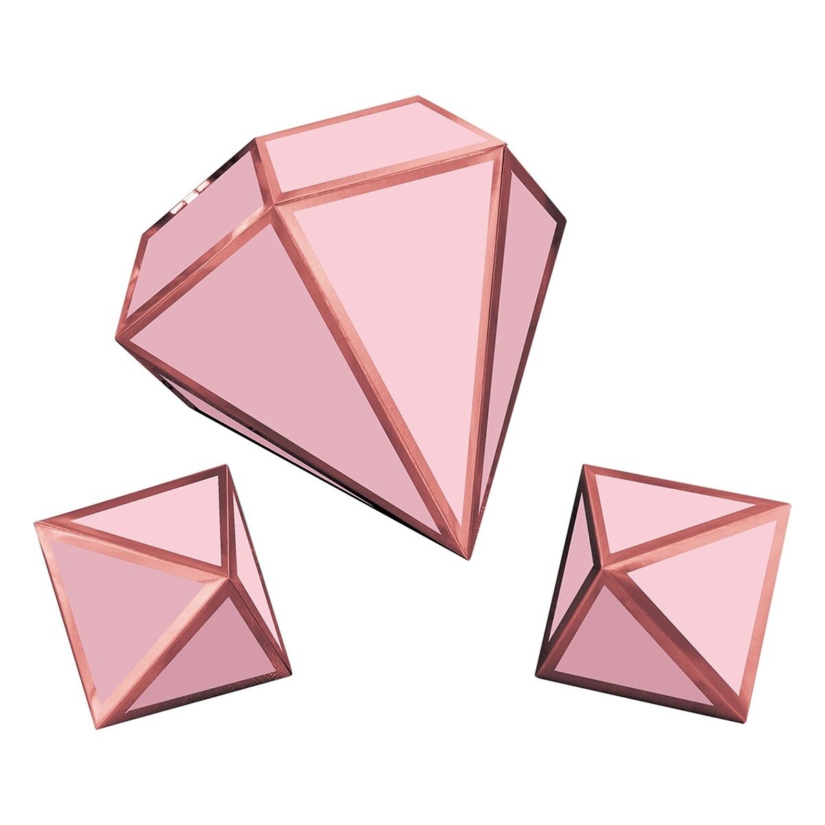 Table Decorations-Blush Wedding-3pk
