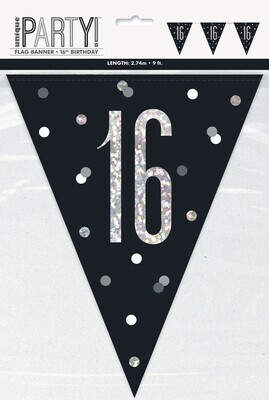Pennant Banner-16th Birthday