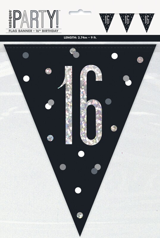 Pennant Banner-16th Birthday
