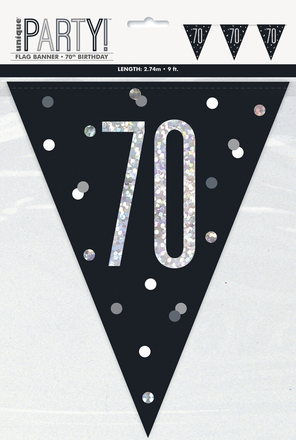 Pennant Banner-70th Birthday