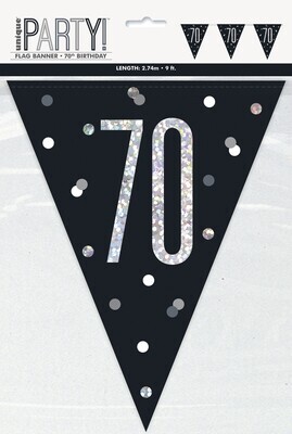 Pennant Banner-70th Birthday