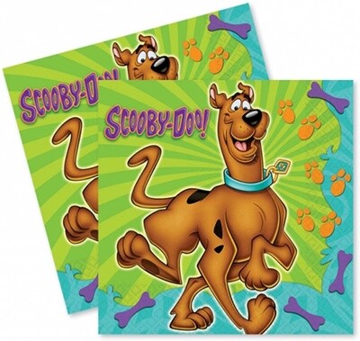 Napkins - LN - Scooby Doo - 6pk