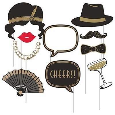 Photo Props-Roaring Twenties Prop Kit-10 pcs