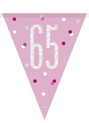 Pennant Banner-65th Birthday