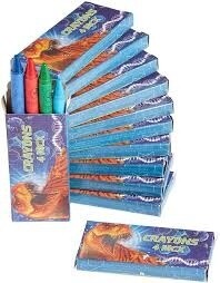 Boxes of Crayon-Jurassic World-12pk