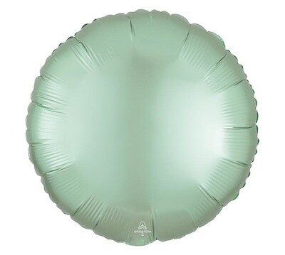 Foil Balloon - Mint Green - Satin Luxe Round - 18&quot;