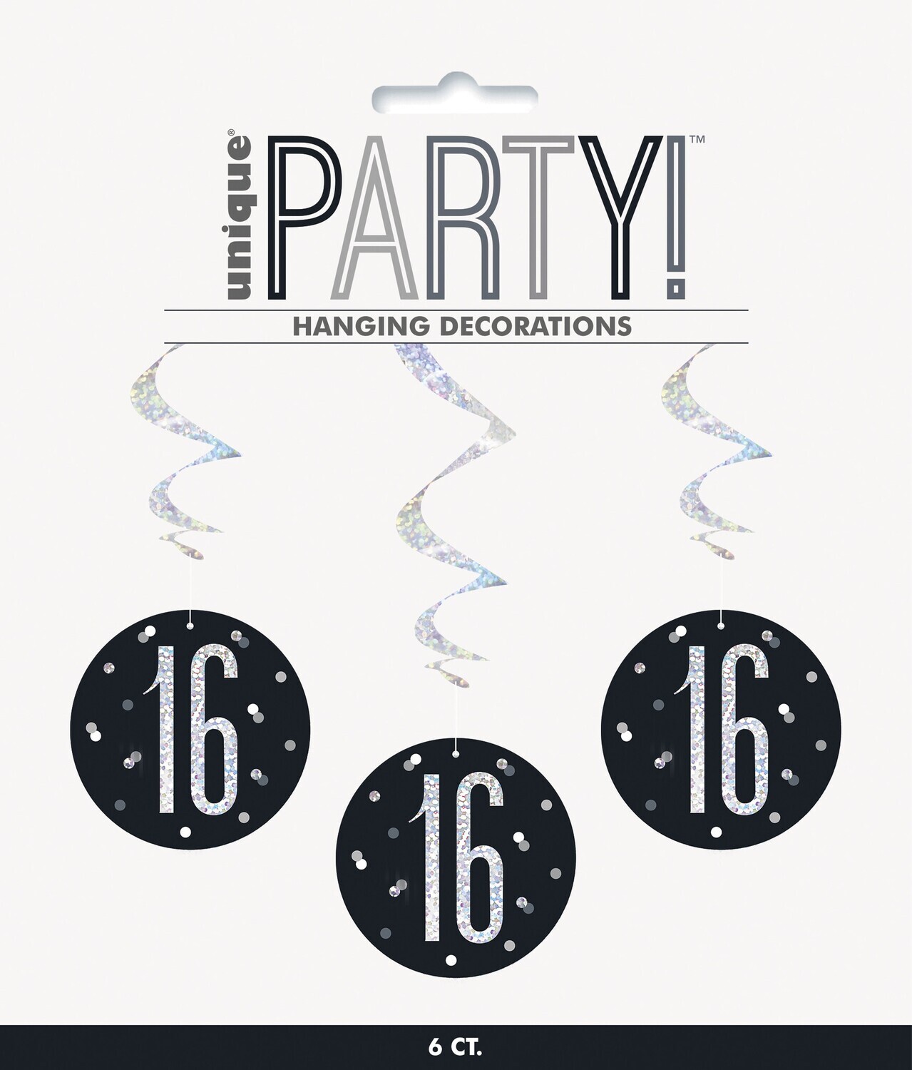Hanging Decorations-16th Birthday
