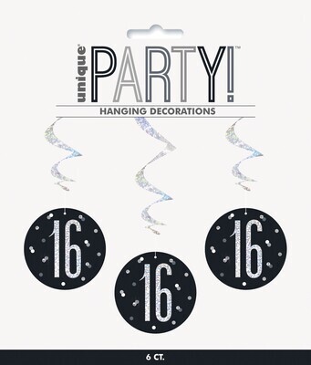 Hanging Decorations-16th Birthday