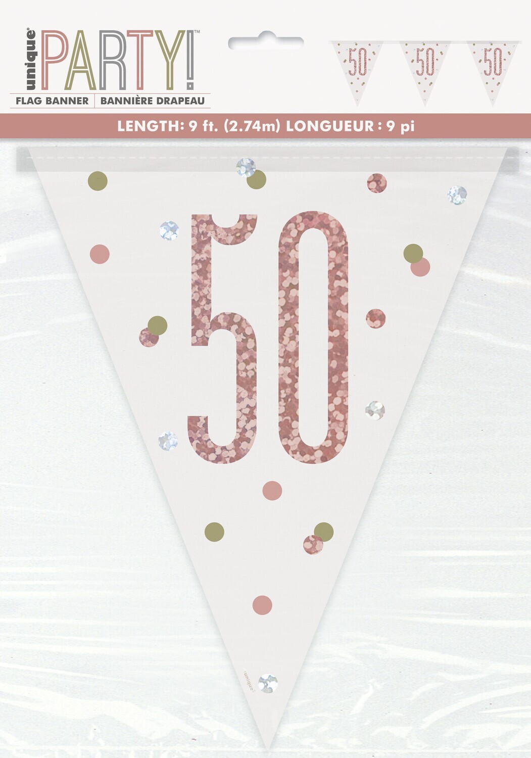 Pennant Banner-50th Birthday