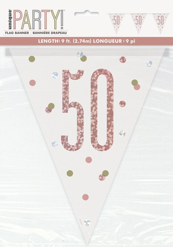 Pennant Banner-50th Birthday