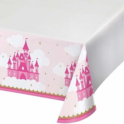 Tablecover - Plastic - Little Princess - 48&quot;x88&quot; - 1pc