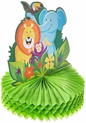 Centerpiece-Jungle Safari-11.75&quot; x 12&quot;