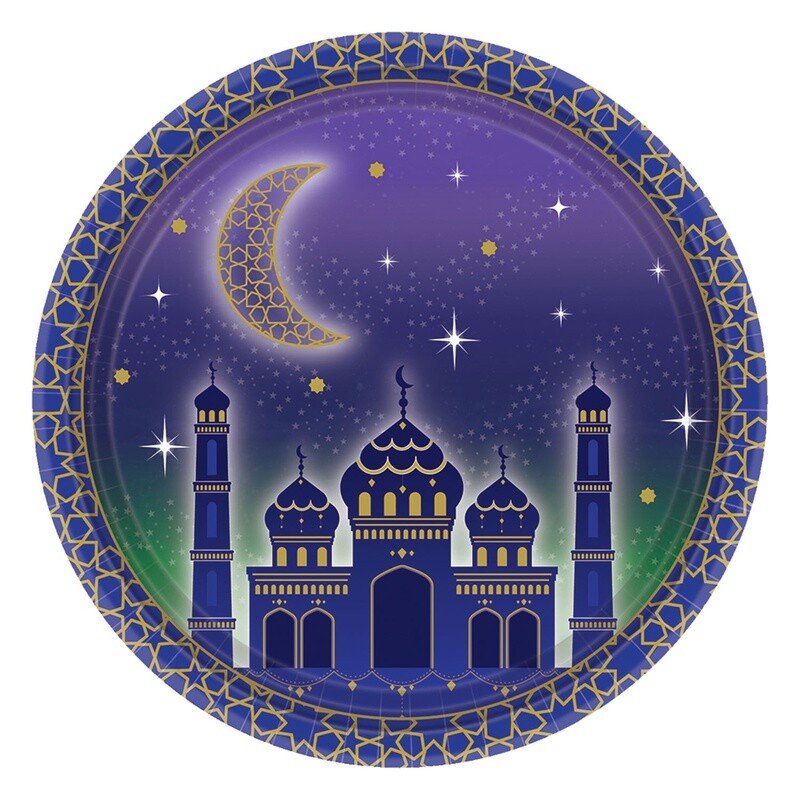 Paper Plates-Eid Mubarak