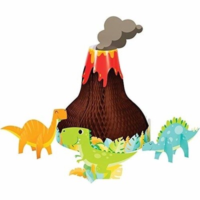 Centerpiece - Boy Dino Party - 4pcs