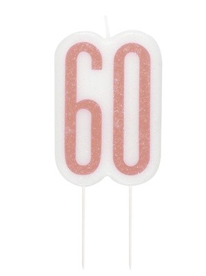 Candle-Glitter-60th Birthday
