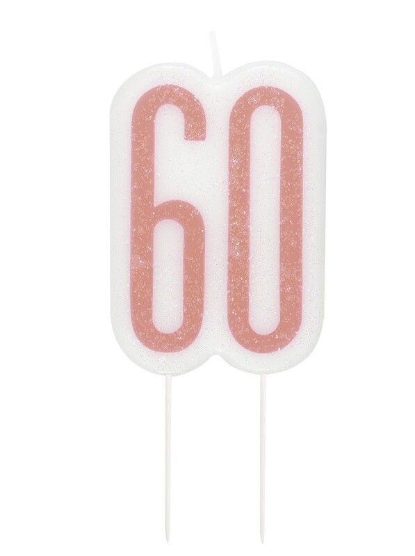 Candle-Glitter-60th Birthday
