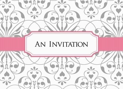 Invitations - Wedding - 8 pk