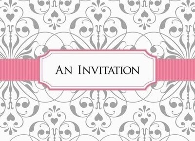 Invitations - Wedding - 8 pk