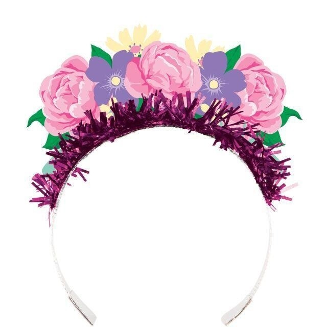 Tiara - Floral Fairy Sparkle - 4pk