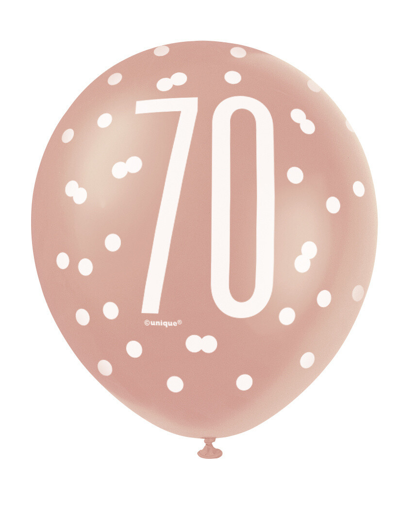 Balloons-Latex-70th Birthday