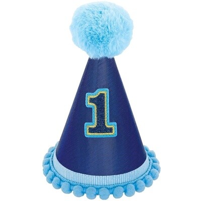 Hat - 1st Birthday Deluxe Blue