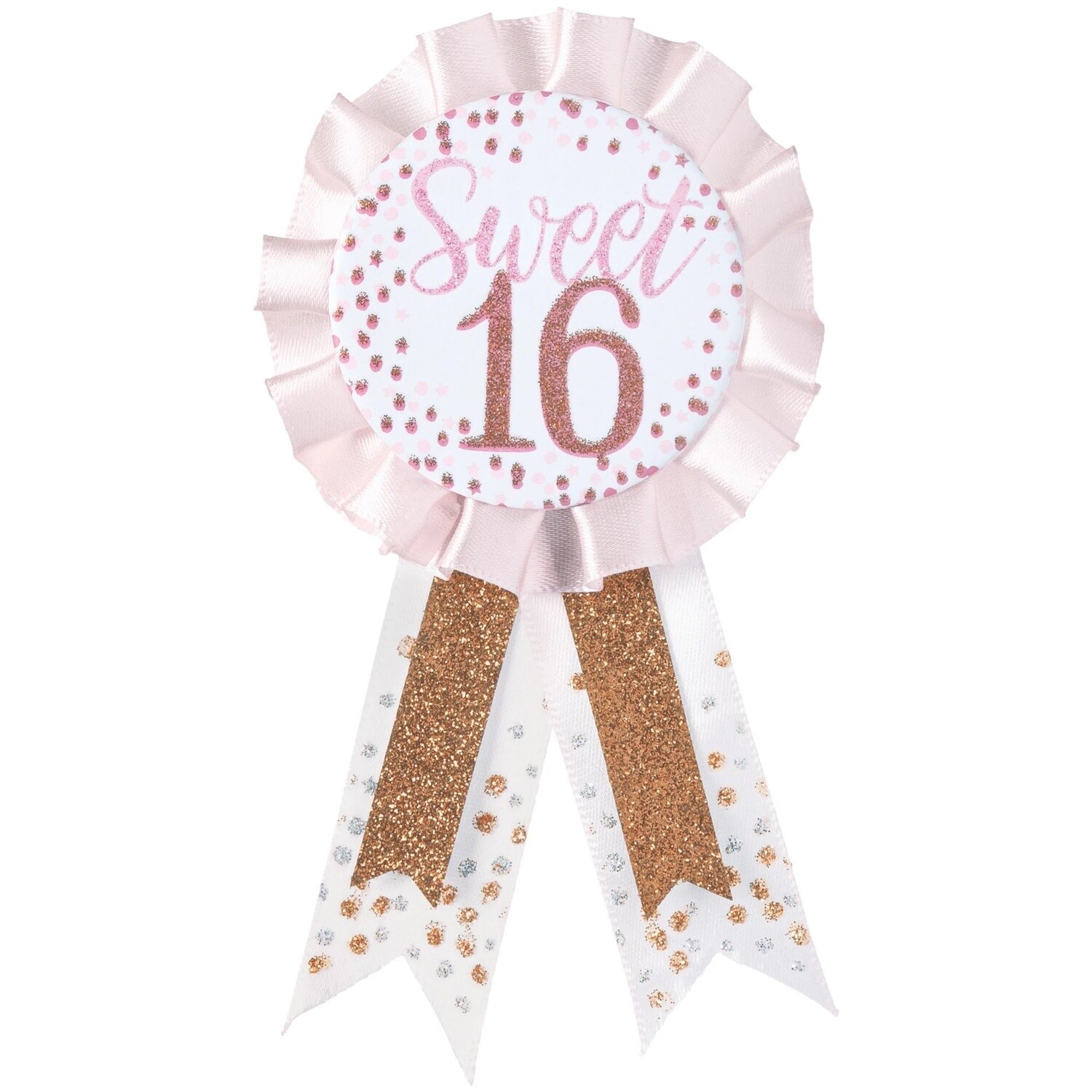 Award Ribbon-Sweet 16- 1pc
