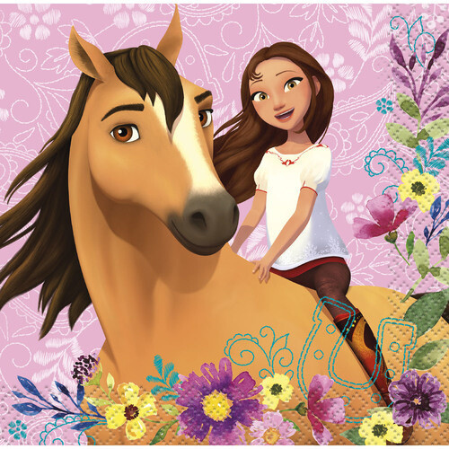 Beverage Napkins-Spirit Riding Free-16pk-2ply