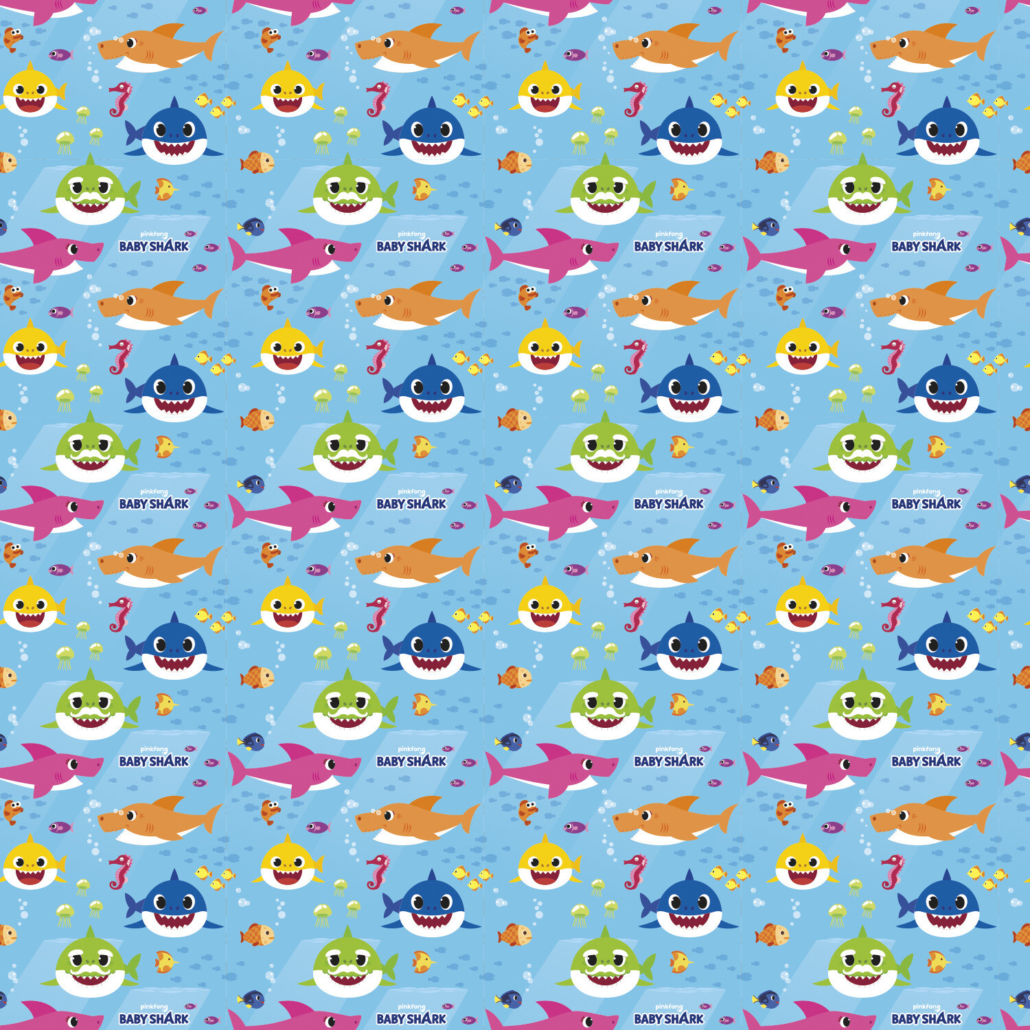 Gift Wrap - Baby Shark