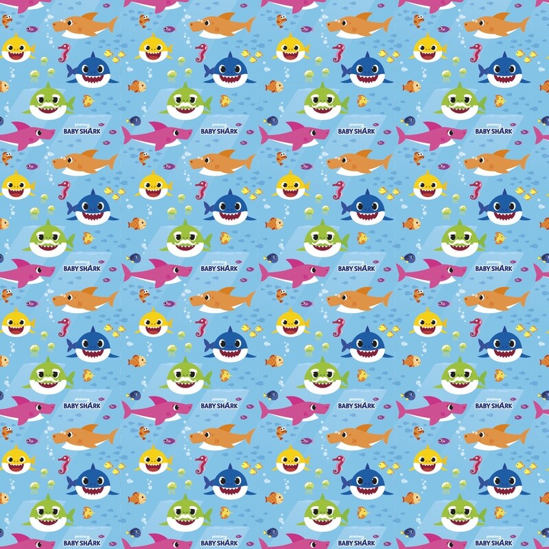 Gift Wrap - Baby Shark
