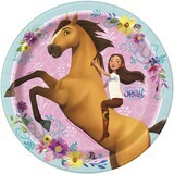 Luncheon Paper Plates-Spirit Riding Free-8pk-8 5/8&quot;