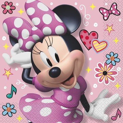 Luncheon Napkins-Minnie Mouse-16pk-2ply